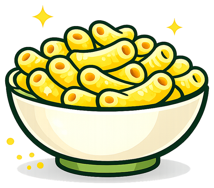 Extruded snacks illustration