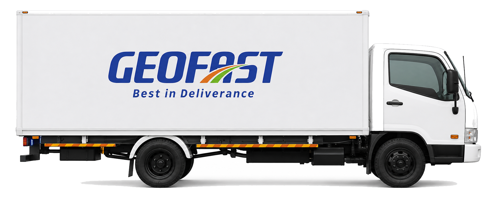 GEOFAST delivery truck