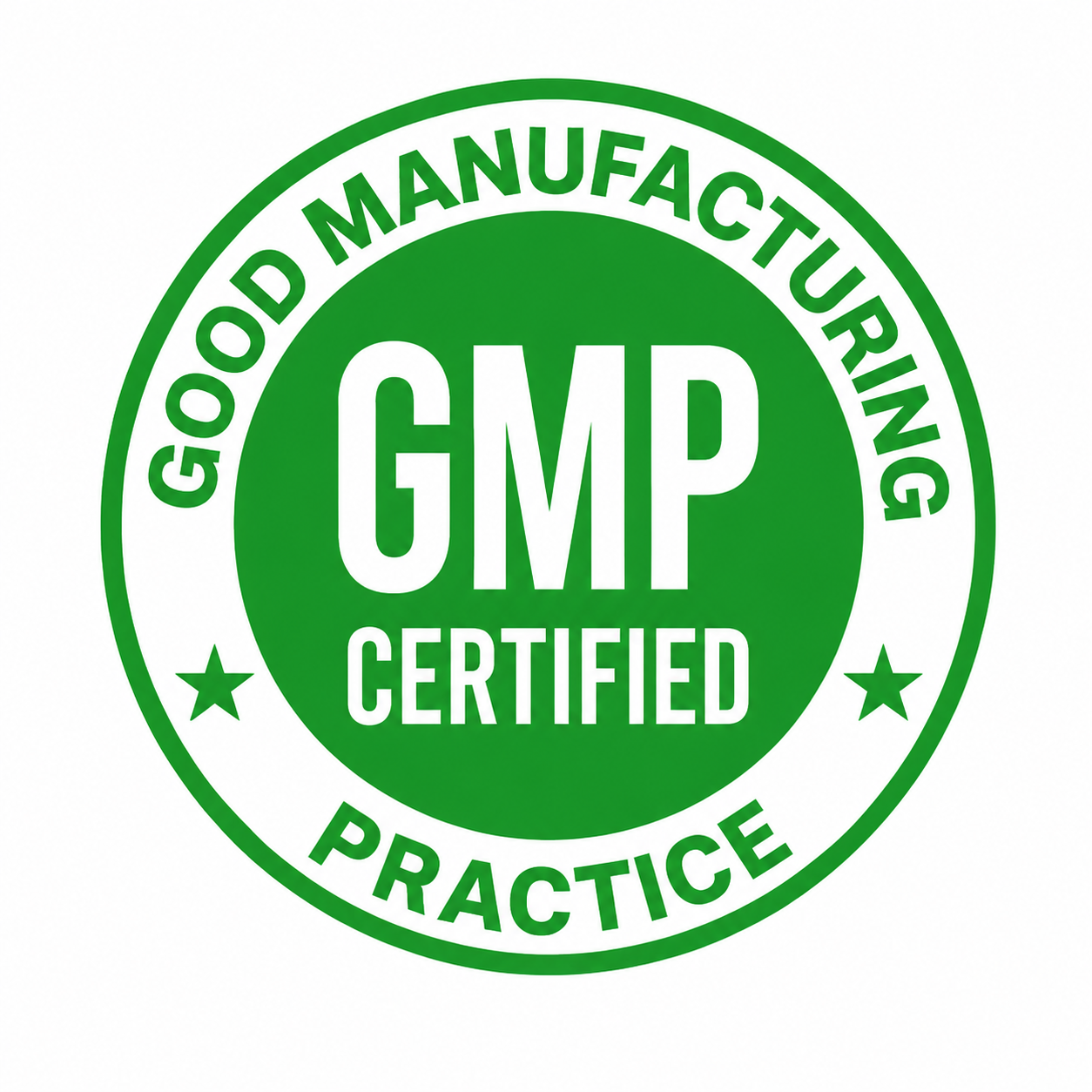 Good Manufacturing Practice GMP certified